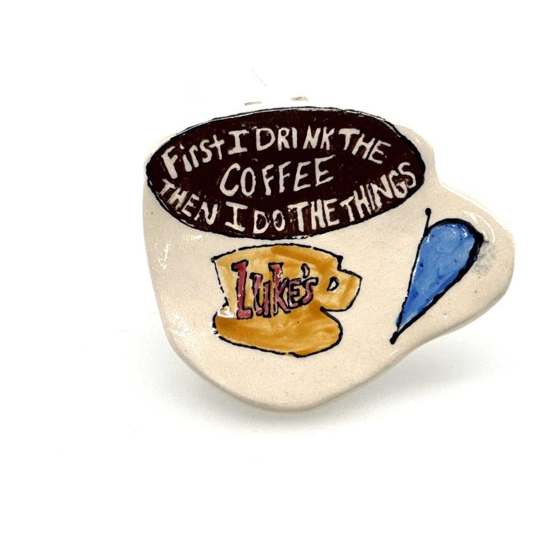 Coffee and Tea spoon rest