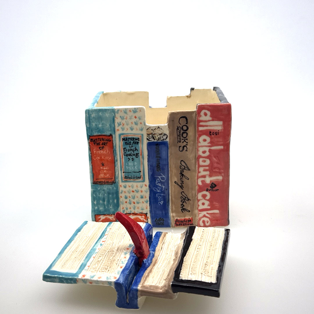 Stack of books box