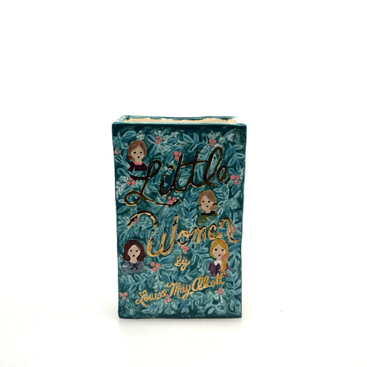 Little Women bookvase gold