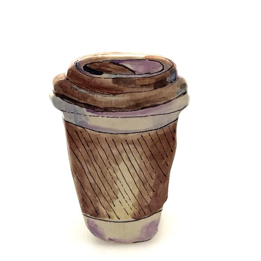 To go coffee vase