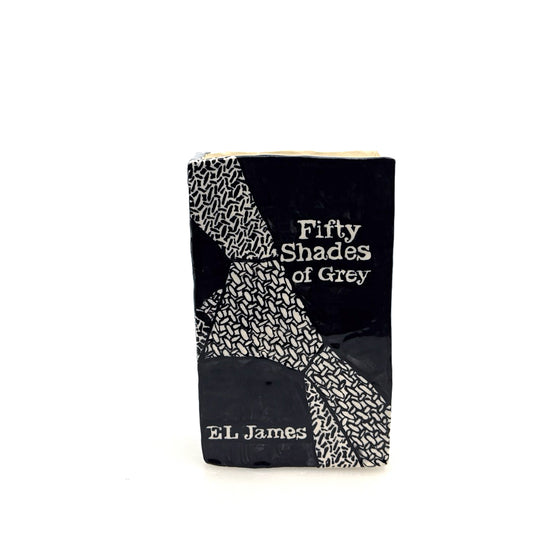 Fifty shades of grey bookvase