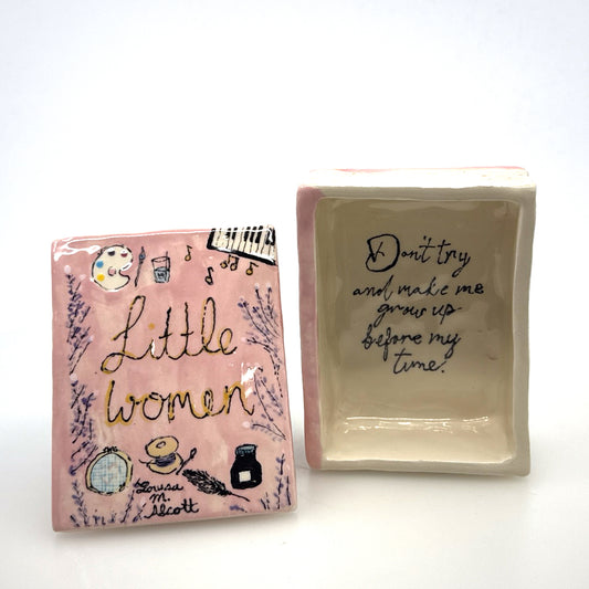 Little Women book candle