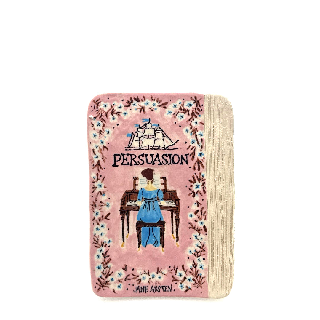 Jane Austen flat books trinket dish