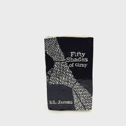 Fifty shades of grey bookvase