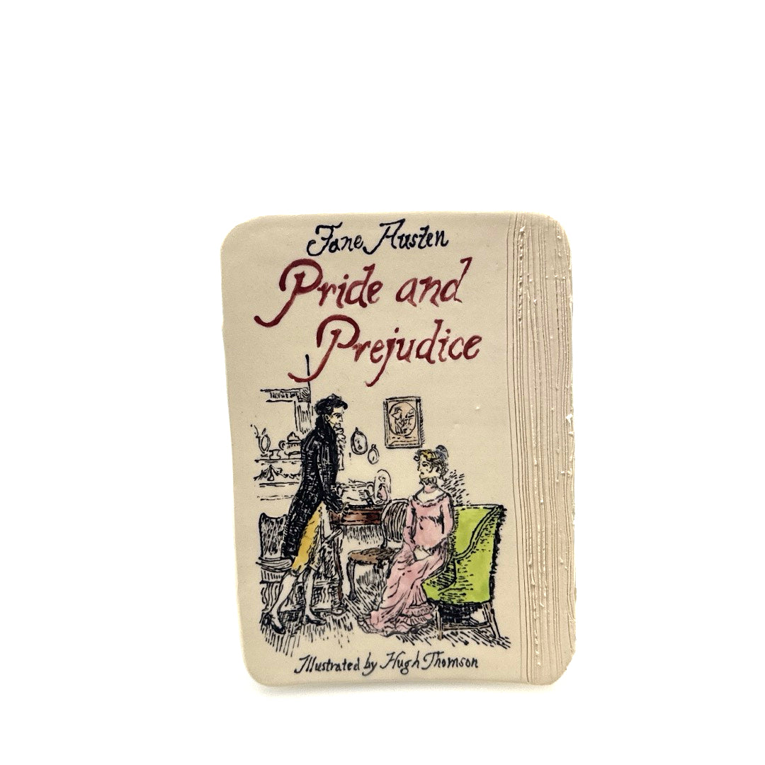 Jane Austen flat books trinket dish