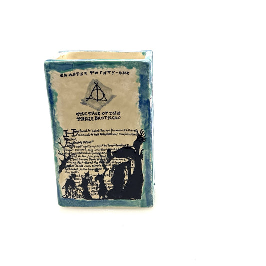 Deathly Hallows bookvase