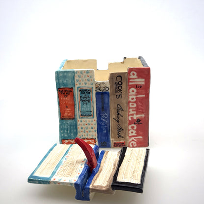 Stack of books box
